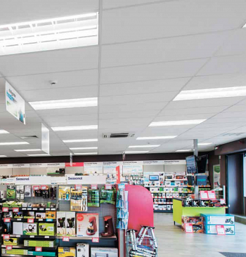 Потолочная плита Solut A15/24 1200х600х15 Board (Салют) Рокфон